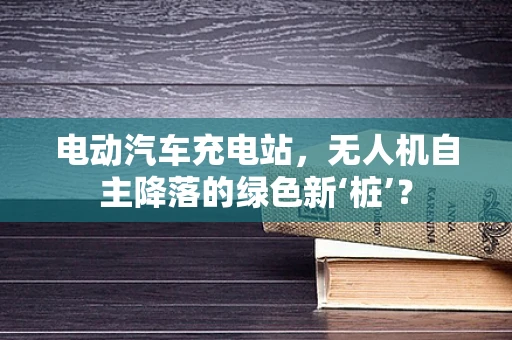 电动汽车充电站，无人机自主降落的绿色新‘桩’？