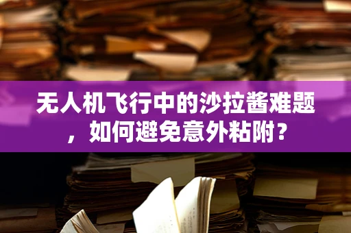 无人机飞行中的沙拉酱难题，如何避免意外粘附？