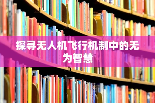 探寻无人机飞行机制中的无为智慧